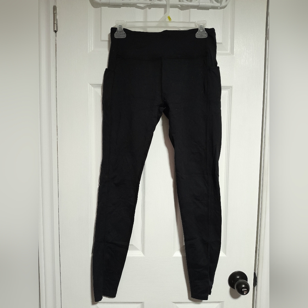 FXR Black High-Waisted Leggings